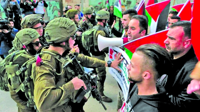 Palestinians blame Israeli forces for killing women and children ruthlessly