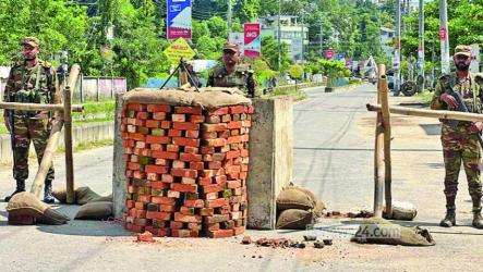 Section 144 continues in Khagrachhari, blockade  on highways eased