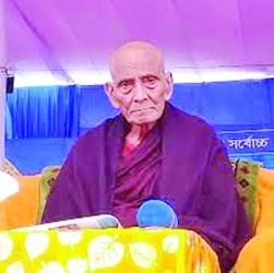 Buddhists highest religious leader  Dr Jnanasree Mahathero  passes away 