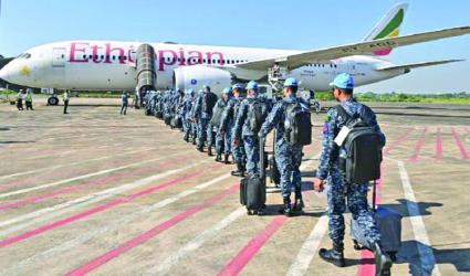 85 Navy personnel leave Ctg for UN mission in Lebanon