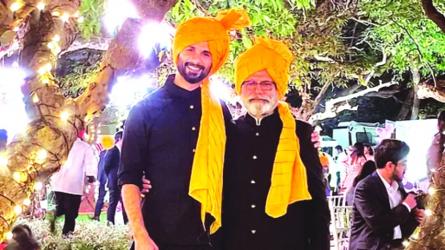 Shahid says he didn't join Bollywood because of his father