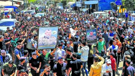 Israel says Hamas armed chief killed in air strike on Gaza